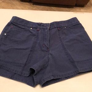 I.e. cotton navy blue size 10 shorts